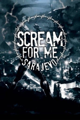 Movie poster for Scream for Me Sarajevo