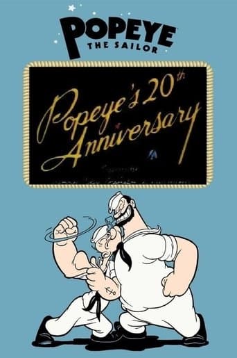 Movie poster for Popeye's 20th Anniversary