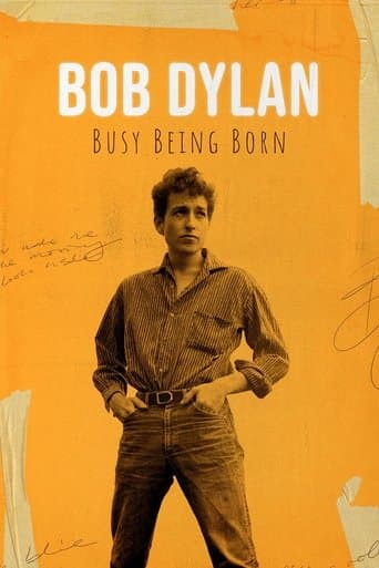 Movie poster for Bob Dylan: Busy Being Born