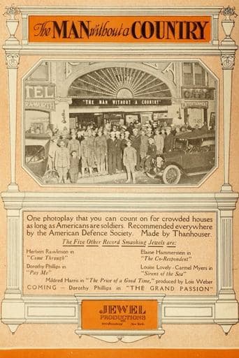 Movie poster for The Man Without a Country