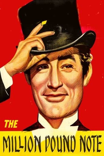 Movie poster for The Million Pound Note