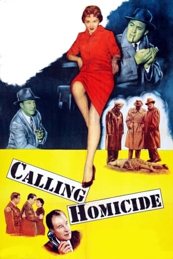 Movie poster for Calling Homicide