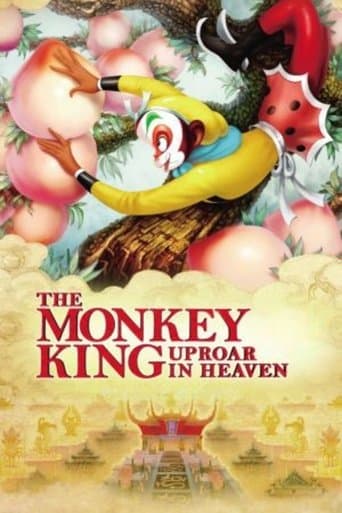 Movie poster for The Monkey King: Uproar in Heaven