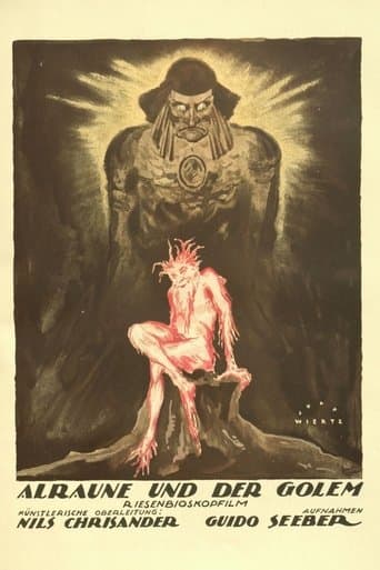 Movie poster for Alraune and the Golem