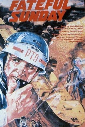 Movie poster for Fateful Sunday