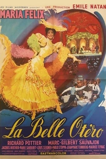 Movie poster for The Beautiful Otero