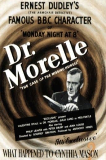 Movie poster for Dr. Morelle: The Case of the Missing Heiress