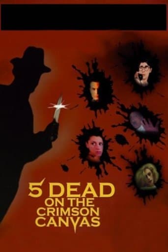 Movie poster for 5 Dead on the Crimson Canvas