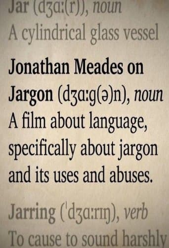 Movie poster for Jonathan Meades on Jargon