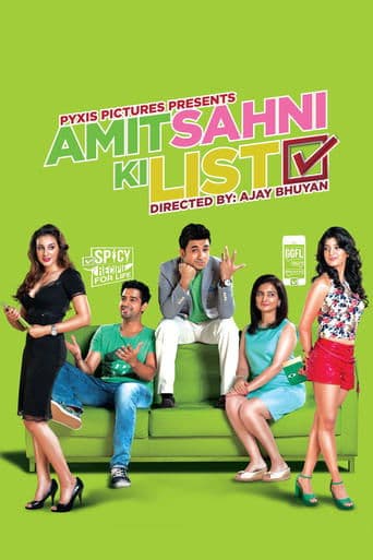 Movie poster for Amit Sahni Ki List