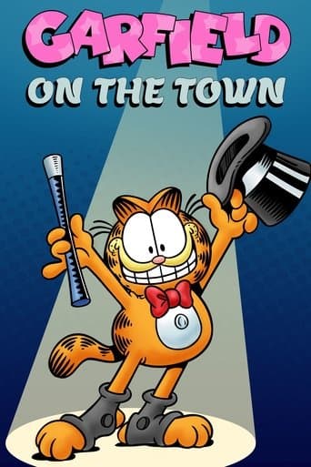 Movie poster for Garfield on the Town