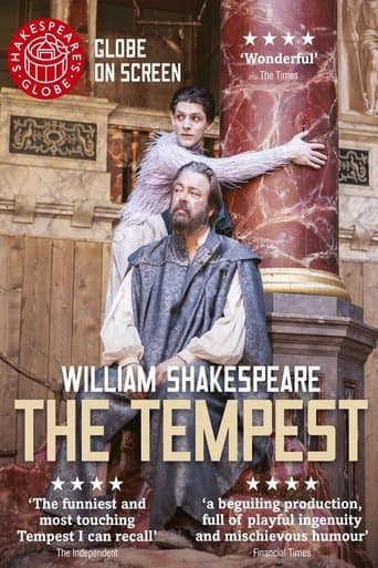 Movie poster for The Tempest - Live at Shakespeare's Globe