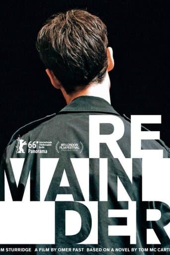Movie poster for Remainder