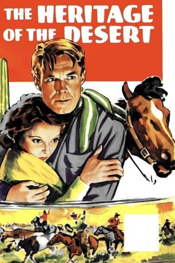 Movie poster for Heritage of the Desert