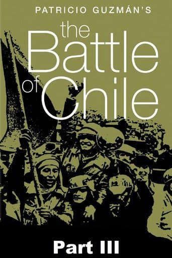Movie poster for The Battle of Chile: Part III