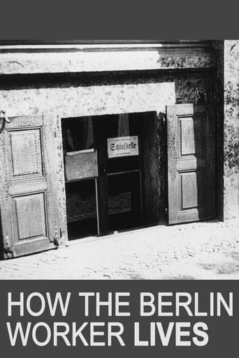 Movie poster for How the Berlin Worker Lives