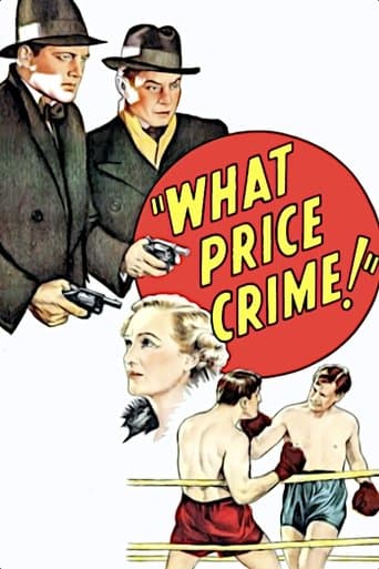 Movie poster for What Price Crime