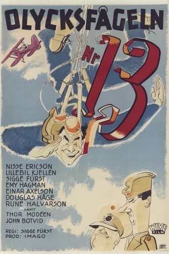 Movie poster for Olycksfågeln nr 13