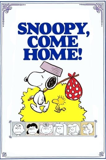 Movie poster for Snoopy, Come Home