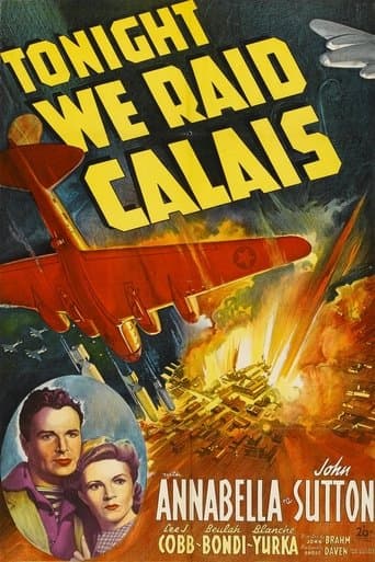 Movie poster for Tonight We Raid Calais