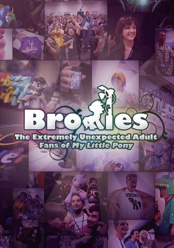Movie poster for Bronies: The Extremely Unexpected Adult Fans of My Little Pony