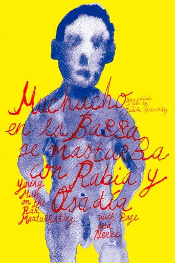 Movie poster for Young Man on the Bar Masturbating with Rage and Nerve