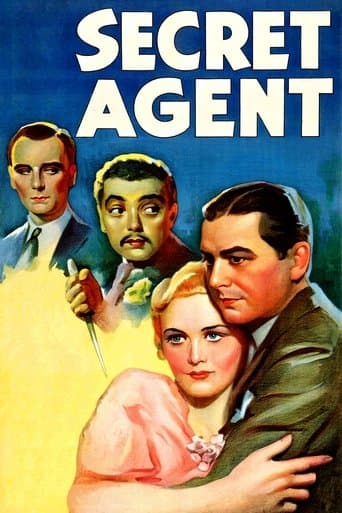 Movie poster for Secret Agent