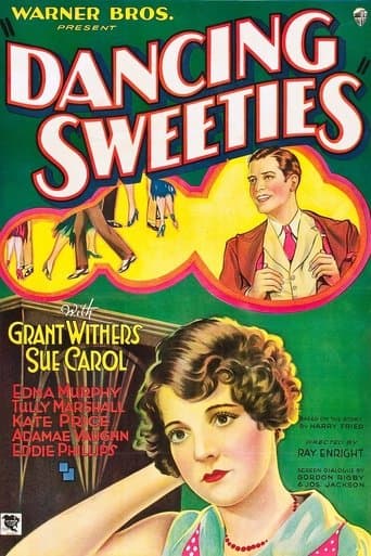 Movie poster for Dancing Sweeties
