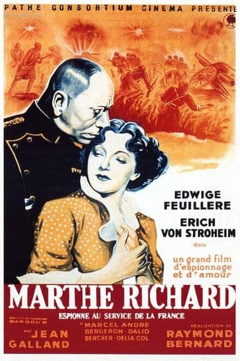 Movie poster for Marthe Richard