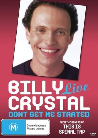 Movie poster for Billy Crystal: Don't Get Me Started