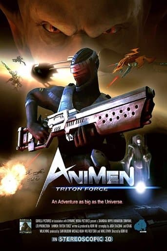 Movie poster for AniMen: Triton Force