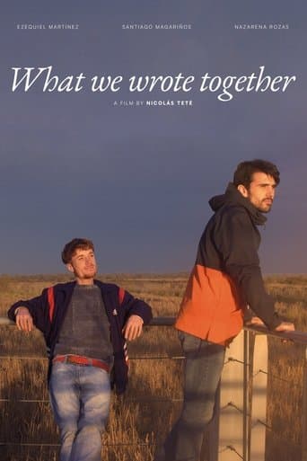 Movie poster for What We Wrote Together
