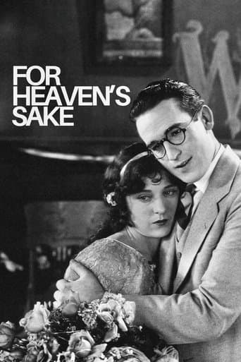 Movie poster for For Heaven's Sake