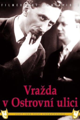 Movie poster for Vražda v Ostrovní ulici