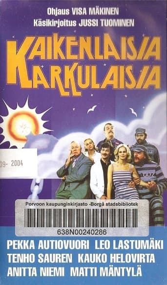 Movie poster for Kaikenlaisia karkulaisia