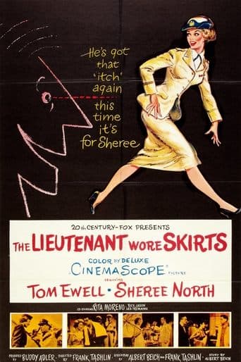 Movie poster for The Lieutenant Wore Skirts