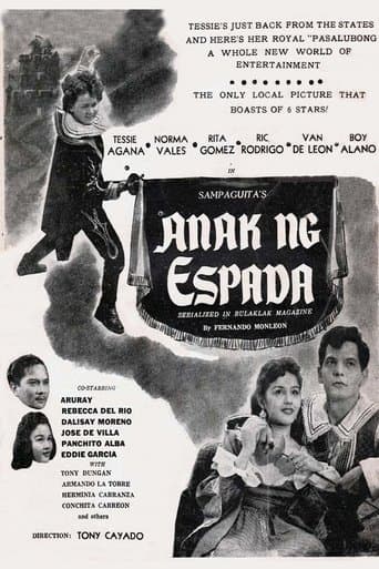 Movie poster for Anak ng Espada
