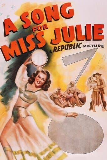 Movie poster for A Song for Miss Julie