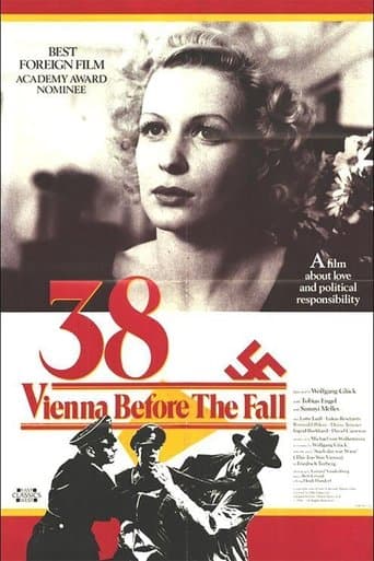 Movie poster for '38 - Vienna Before the Fall