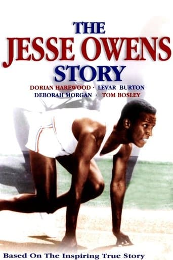 Movie poster for The Jesse Owens Story