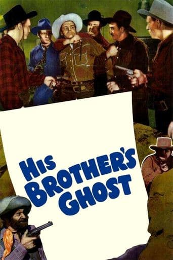 Movie poster for His Brother's Ghost
