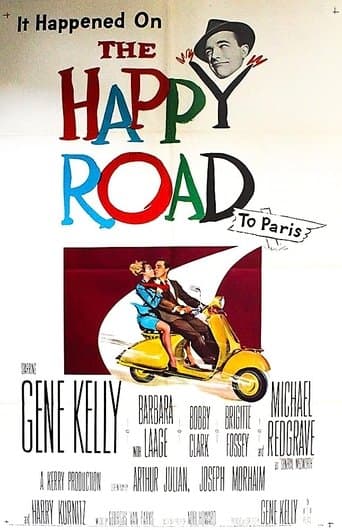 Movie poster for The Happy Road
