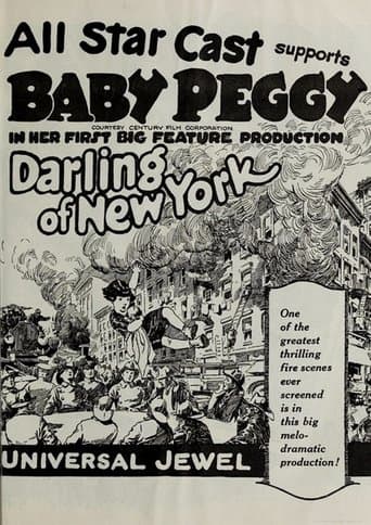 Movie poster for The Darling of New York