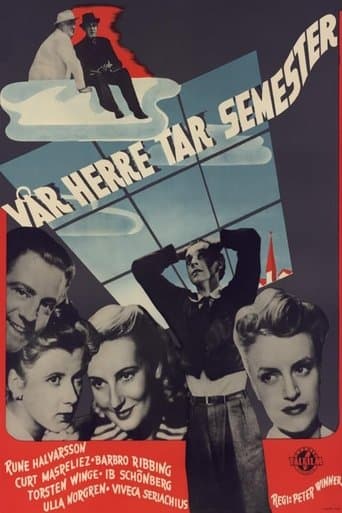 Movie poster for Vår herre tar semester