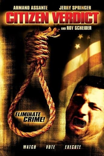 Movie poster for Citizen Verdict