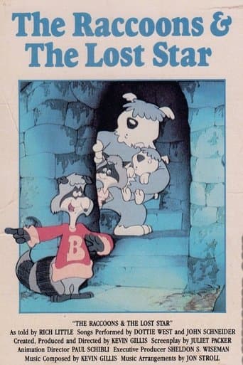 Movie poster for The Raccoons and the Lost Star