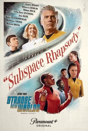 Movie poster for Star Trek: Strange New Worlds - Subspace Rhapsody