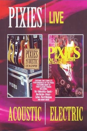 Movie poster for Pixies Acoustic & Electric Live
