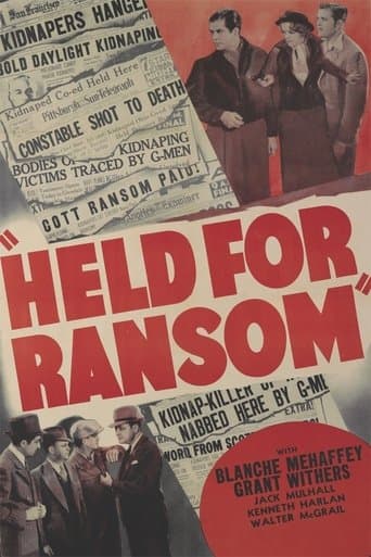Movie poster for Held For Ransom