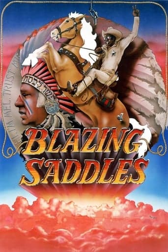 Movie poster for Blazing Saddles